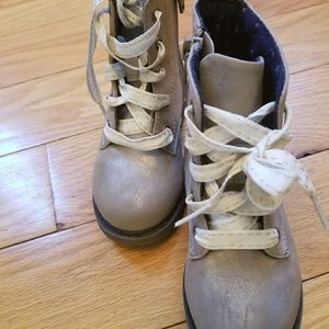 CAT AND JACK COMBAT TODDLER FASHION BOOTS